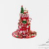 Two Tier Christmas theme Cake 6 Lbs by Bake Away