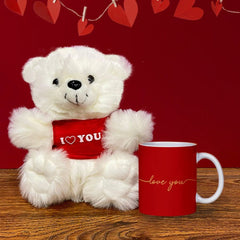 Coco Bear 10 Inch with Mug