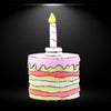 Comic Cake Candle Theme 3 Lbs