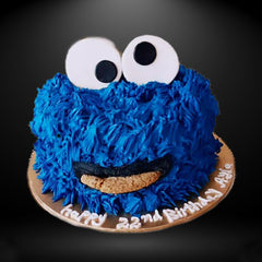 Cookie Monster Cake 3 Lbs