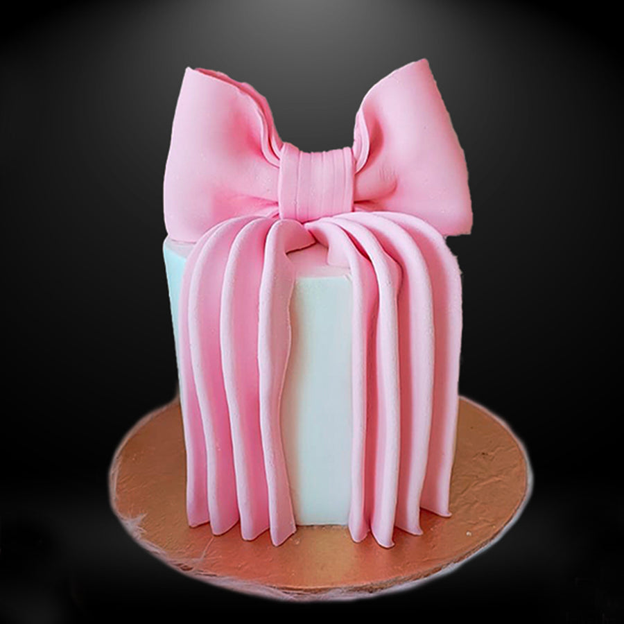 Coquette Ribbon Birthday Cake 2.5 Lbs