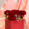 Radiance Basket - Imported Red Roses
