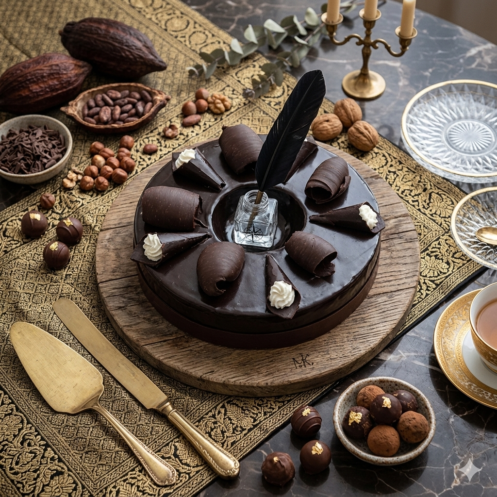 Dark Chocolate Cake by Kitchen Cuisine - TCS SentimentsExpress