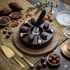 Dark Chocolate Cake by Kitchen Cuisine - TCS SentimentsExpress