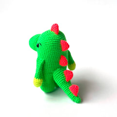 Dewey the Crochet Dinosaur