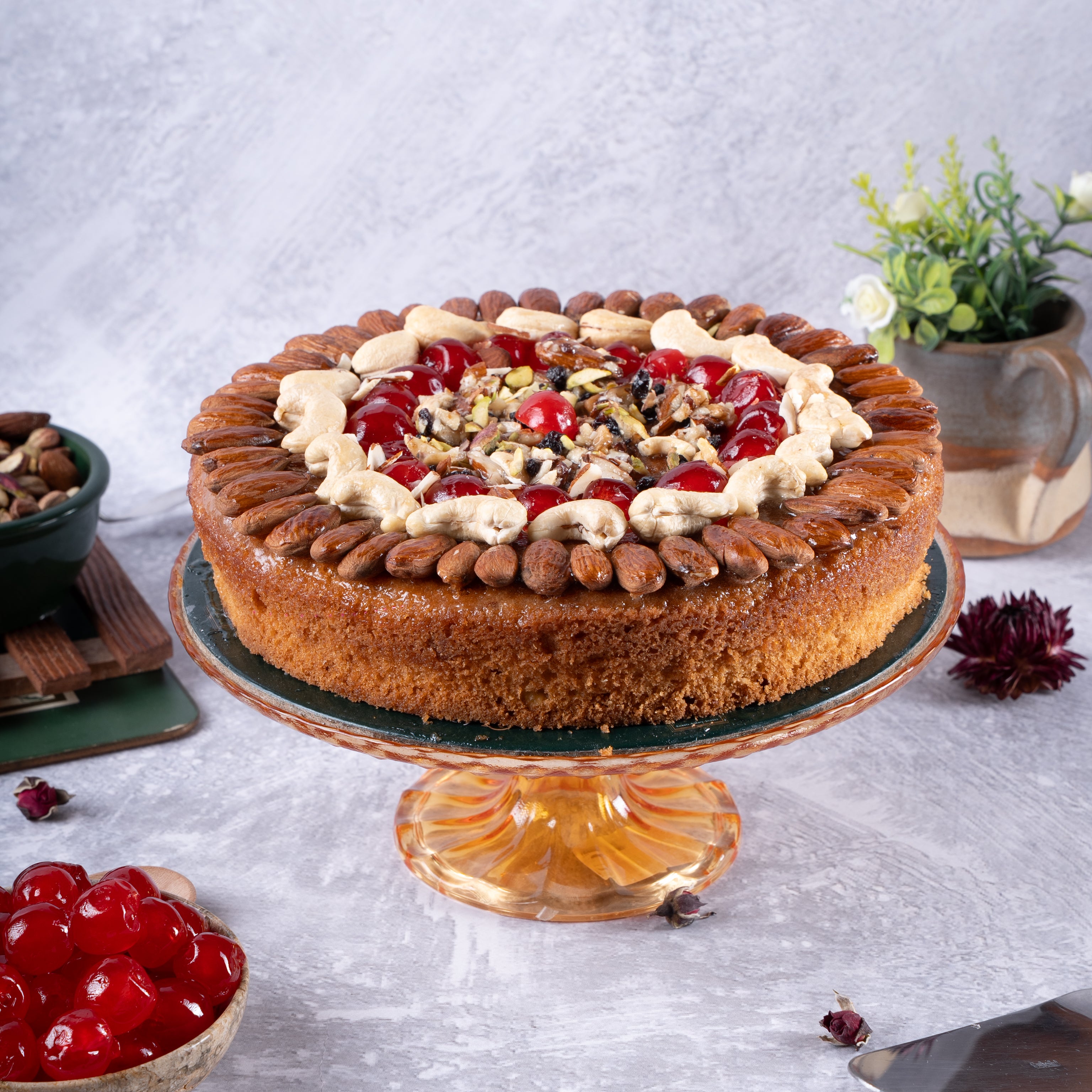 Dry Fruits Cake - 2 LBS