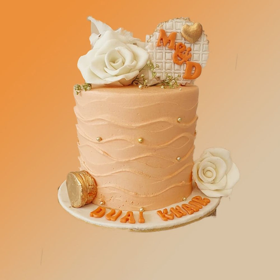Nikkah Theme Cake 3lbs by Bake Away