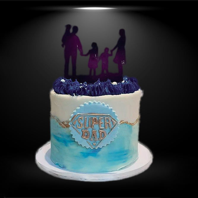 Blessed Family Theme Cake 3 Lbs