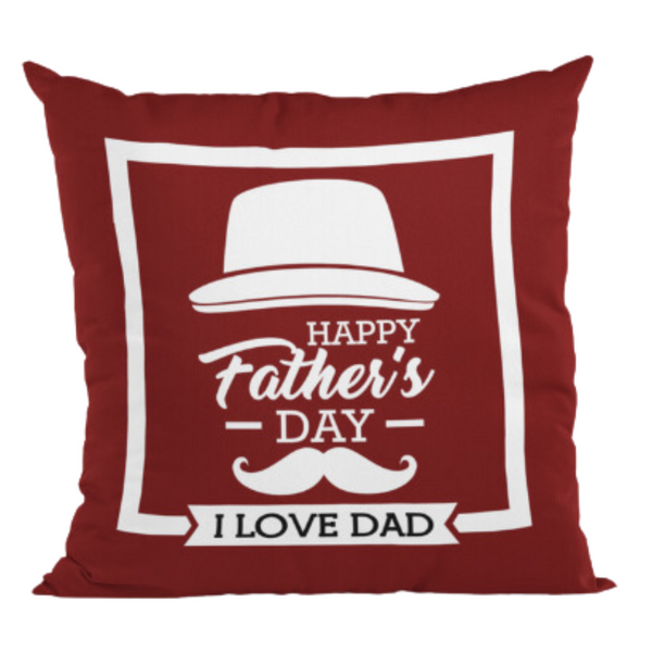 Father's Day Elegance: Luxe Cushion Cover