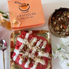 Sugar Free Rose Milk Shahi Tukray by Gratitude