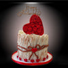 Sweet Heart Anniversary Cake 3 Lbs