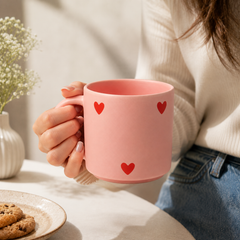 Hearts All Over - Mug