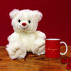 Huggy Bear with Mug 12 Inch