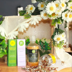 Self-Care Wellness Basket with Simply Bright Bouquet