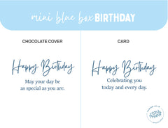 Mini Blue Gift Box