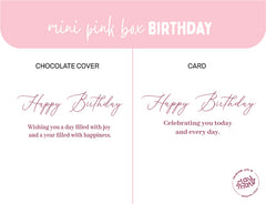 Mini Pink Gift Box