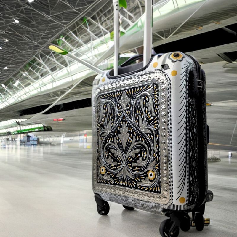 Monochrome Chamakpatti Suitcase