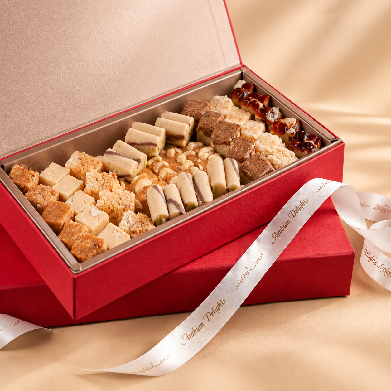 Pakistani Mixed Mithai 1.5 Kg - Premium Box - Arabian Delights - TCS SentimentsExpress