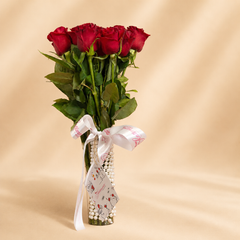 Pearl Rose Bouquet - Roses - TCS SentimentsExpress