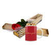 Single Rose Box & Love You Mug - Ferrero 2 Pcs