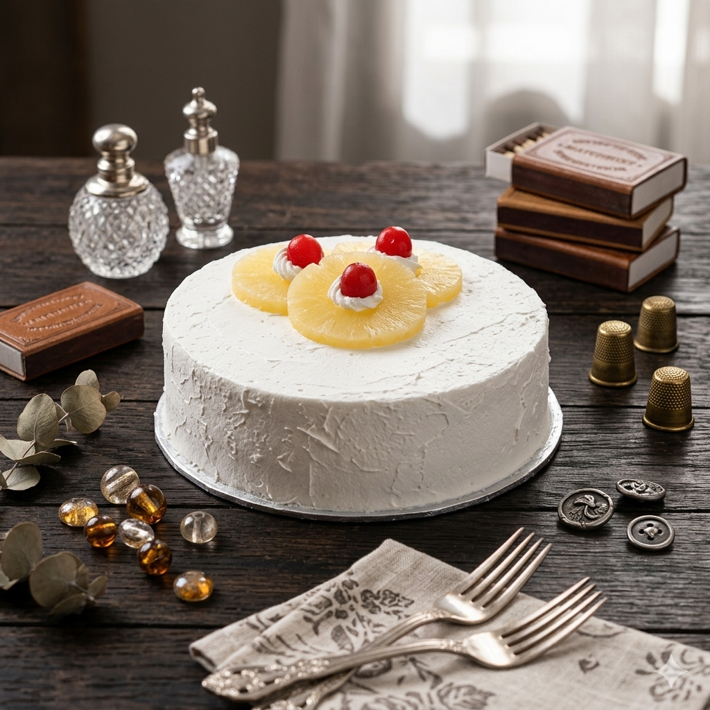 Pineapple Cake by Kitchen Cuisine - TCS SentimentsExpress