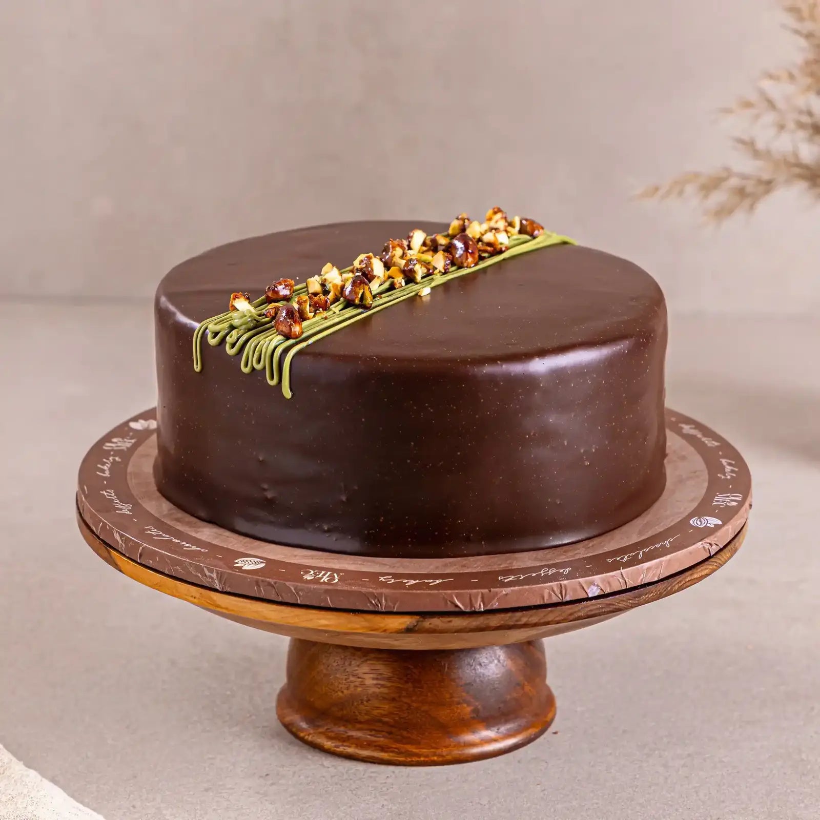 Kunafa Pistachio Chocolate Cake - TCS SentimentsExpress