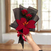 Red Blooms - Crochet Bouquet