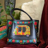 Rickshaw Hand Painted Tote Bag - Shop for a Cause