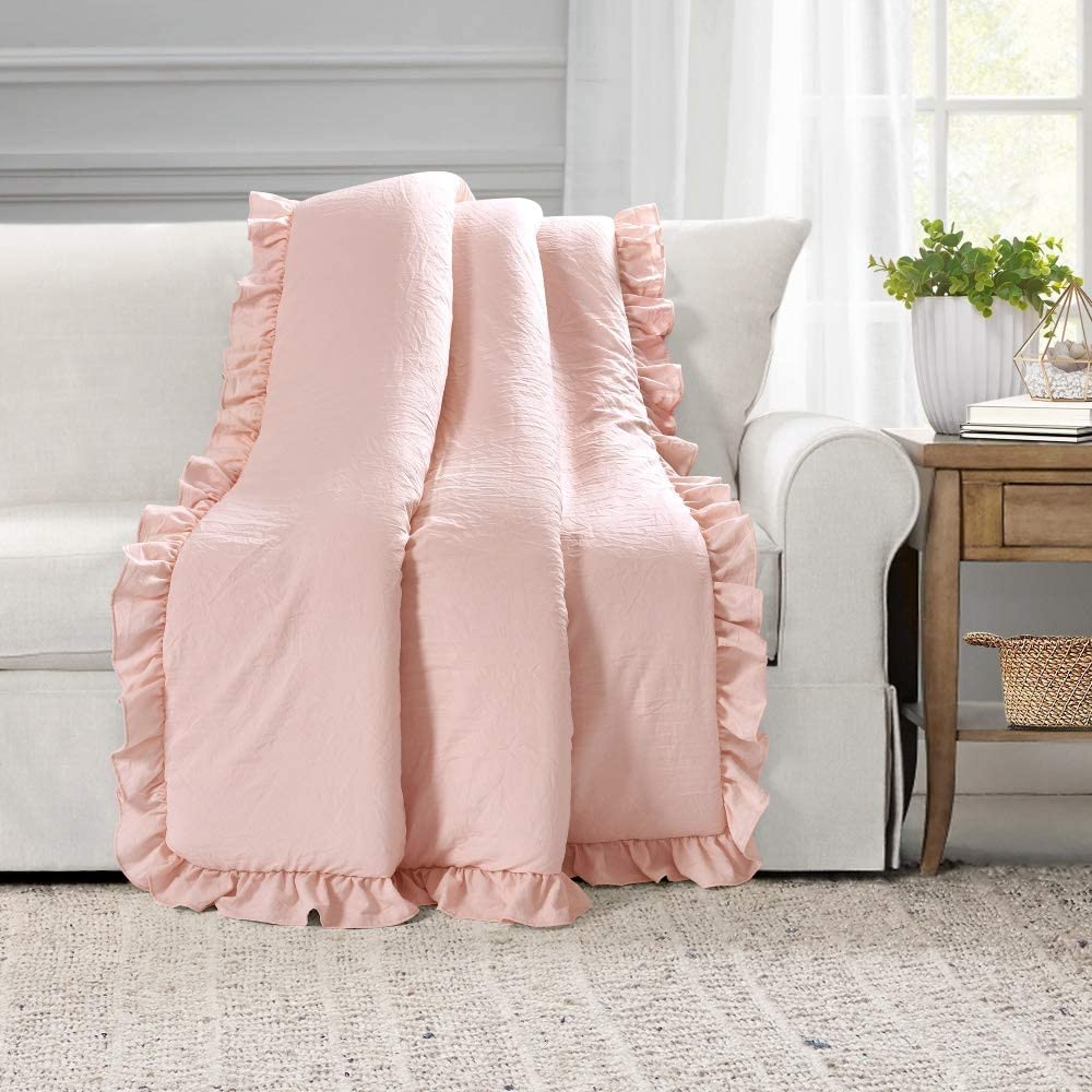 Throw Rug With Ruffles Buy Ruffle - Throw Blanket | TCS SentimentsExpress