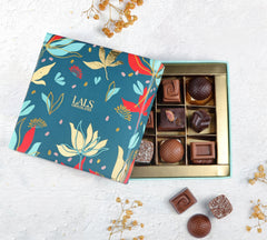 Teal Bloom of 9 Pcs - TCS SentimentsExpress