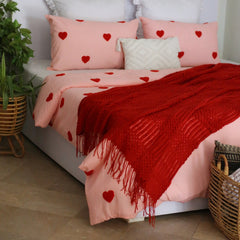 Tufted Hearts - Duvet Cover Set