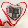 A Sweet Gesture of Love -Brownies in a Red Velvet Heart Box