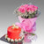 For Love & Blooms: Bento Cake & Classic Bouquet