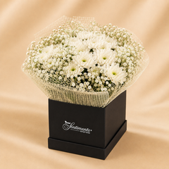 Whimsical Whites - White Chrysanthemums - TCS SentimentsExpress