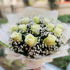 White Embrace Bouquet