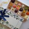 Assorted Mix Mithai Box White Flora 18 Pcs