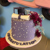 Personalized Graduation Cake 3 lbs. by Meemu's Kitchen