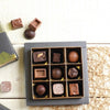 Assorted Classic Chocolates or Chocolate Bon in Charcoal Grey box by Lals