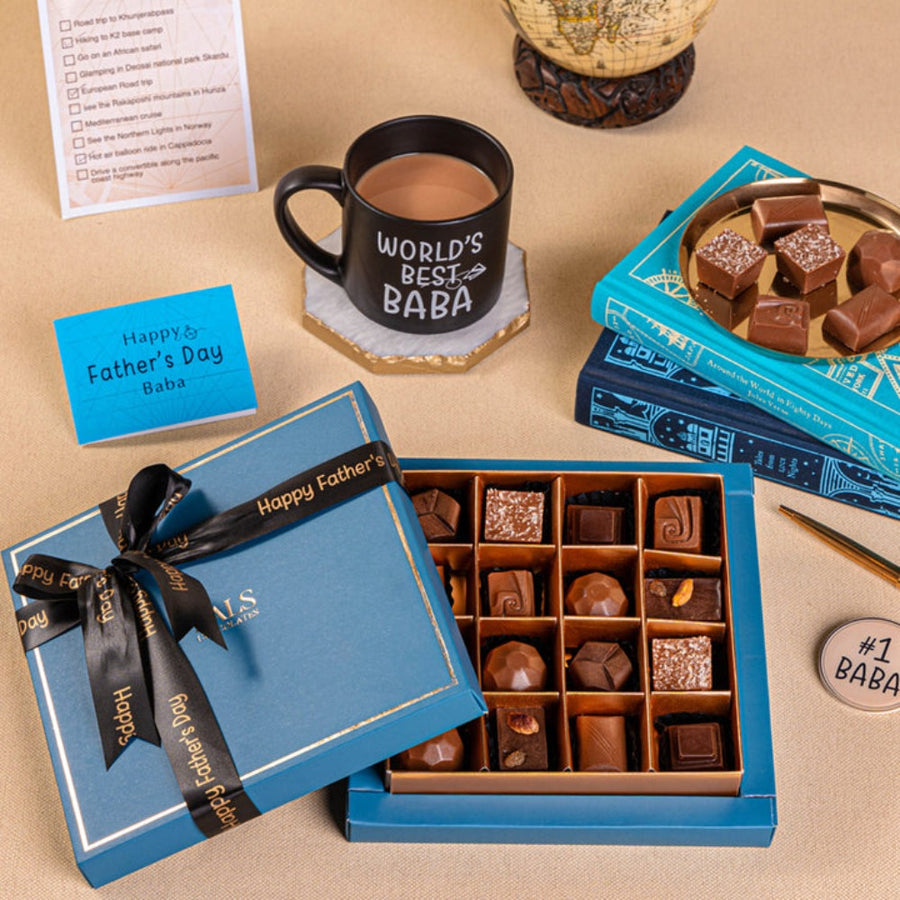 Classic Teal Box 16 Pcs with Choc Classics by Lals
