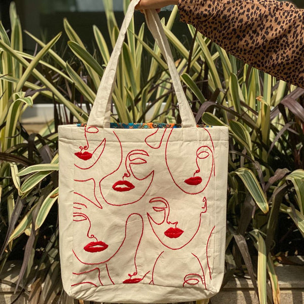 Fawn Embroidered TOTE BAG - Shop for a Cause