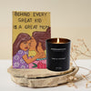 Vanilla Coconut Candle With  The Stylish Organizer Notebook - SHOP FOR A CAUSE