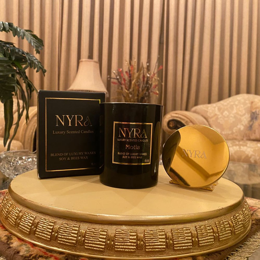 Nyra Luxe Motia Scented Candle