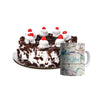 New Year Mug & Black Forest Cake 2lbs