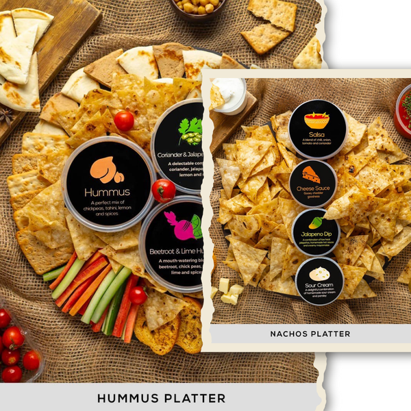 New Year Nachos & Hummus Platter Deal