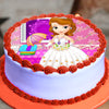 Personalized Sofia Theme Edible Picture Cake 2lbs by Sacha's