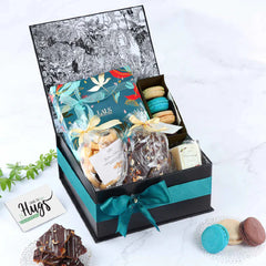 Black Toile Hamper by Lals