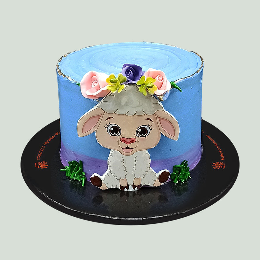 Joyful Sheep Cake by Sacha's Bakery