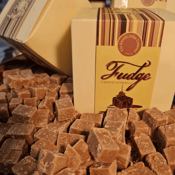 Caramel & Vanilla Fudge - 100gms by Karachi Fudge Company