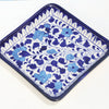 Blue Square Shaped Tray - Multani Pottery