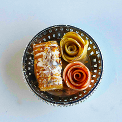 Baklava & Barfi Silver Box by Coffee Planet